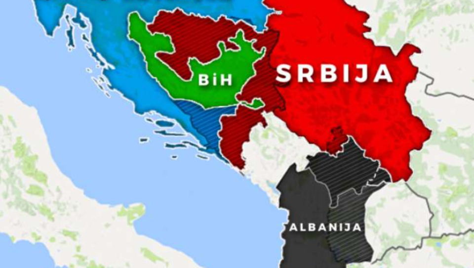 Eine neue explosive Landkarte sorgt für viel Verwirrung auf dem Westbalkan