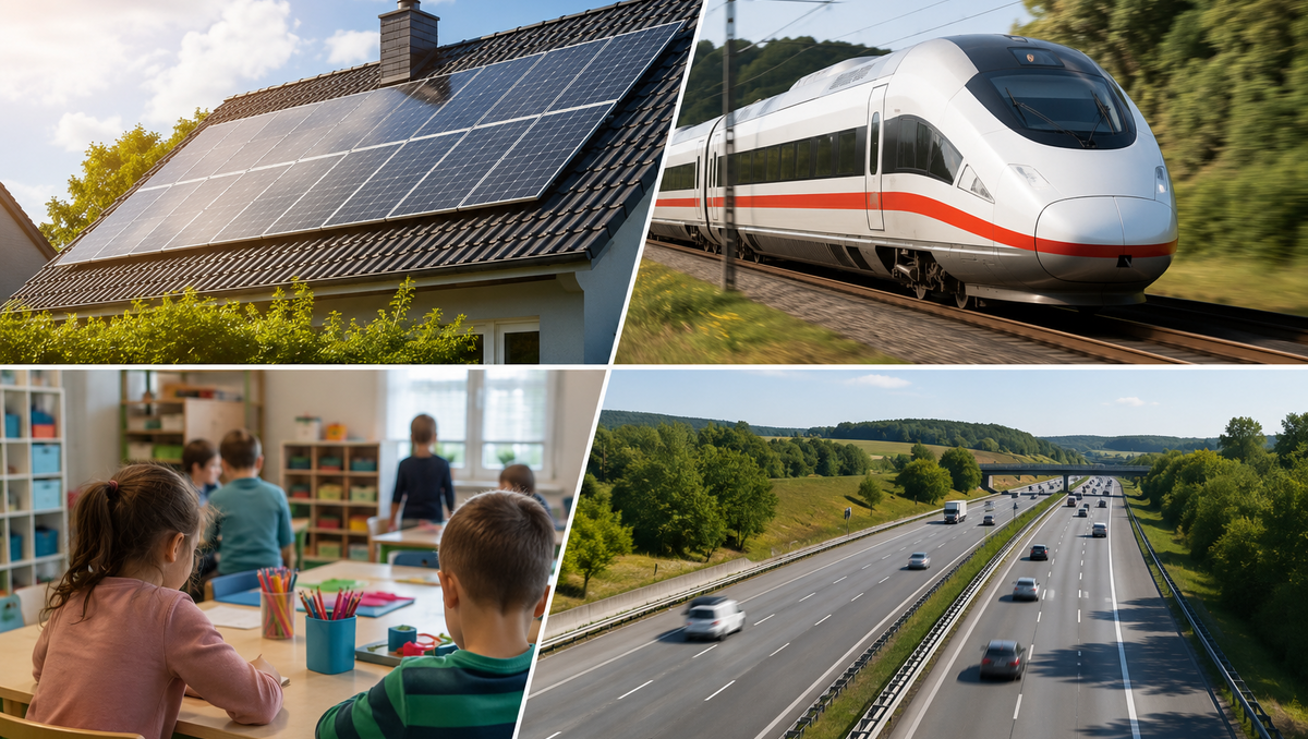 Bahn, Solarstrom und Ganztag: Das ändert sich im August