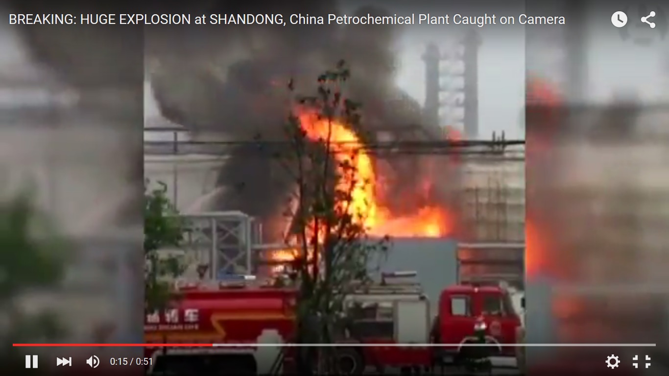 China: Erneute Explosion in Chemiefabrik