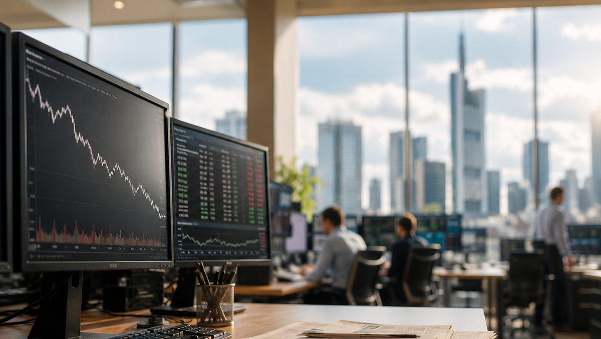 DAX-Kurs aktuell: Schwacher Wochenstart – Zinsängste und Nahost-Konflikt belasten
