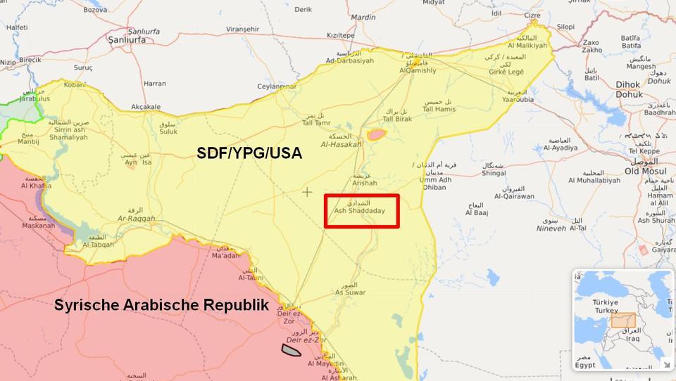 Einwohner protestieren gegen SDF-Milizen im Nordosten Syriens