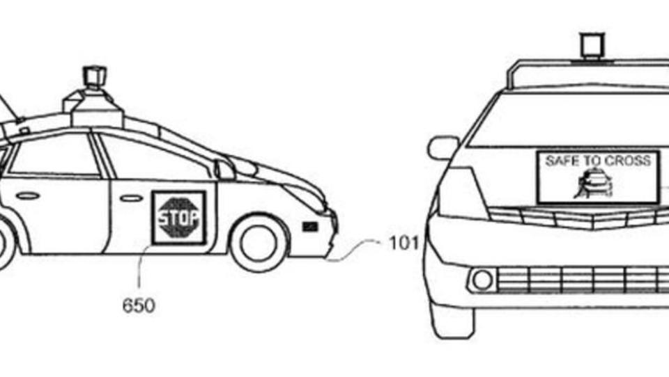 Google meldet Patent für Rundum-Bildschirm im Auto an