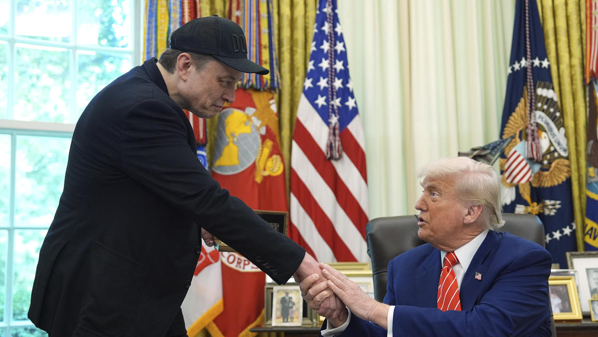 Musk gegen Trump: Politische Zweckbeziehung artet in öffentlichen Machtkampf aus – die Tesla-Aktie leidet