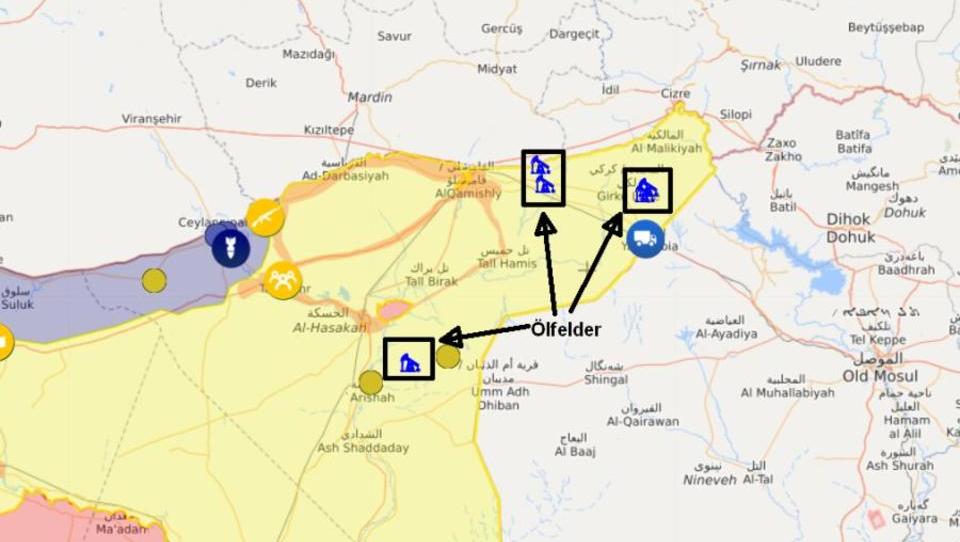 Berichte: USA errichten Militärstützpunkte an Ölfeldern in Syrien