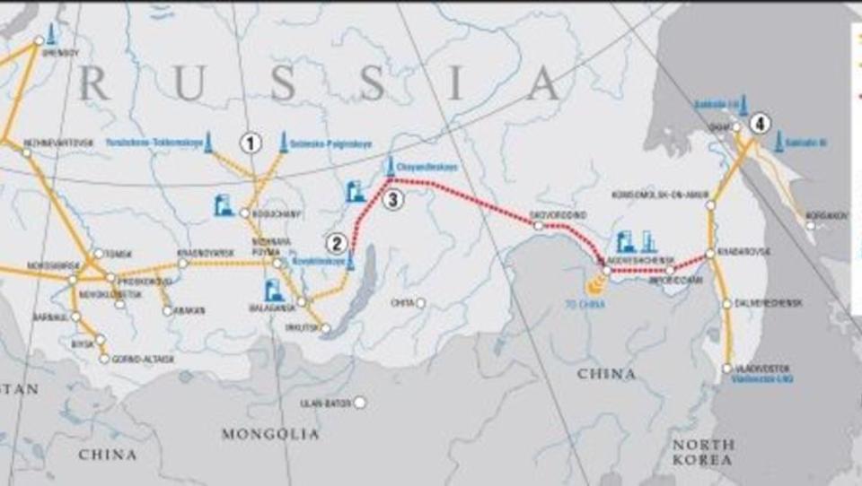 Pipelinebau zwischen China und Russland kommt ins Stocken
