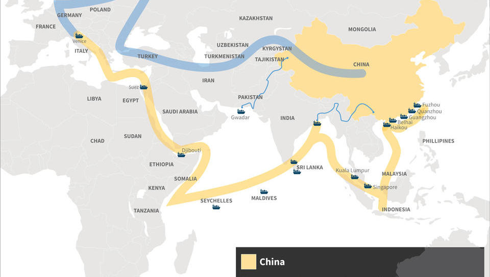 Neue Seidenstraße: LKW fährt erstmals von Deutschland nach China