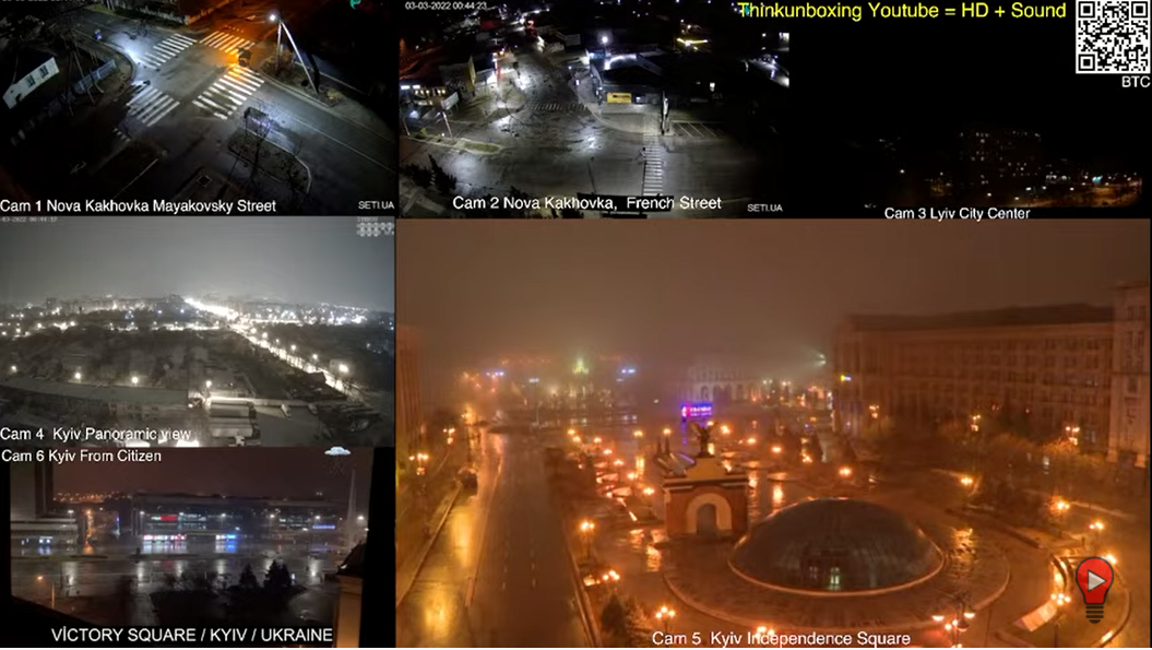 DWN Express Neun LIVEKameras Kiew, Lemberg, Charkiw und Donezk