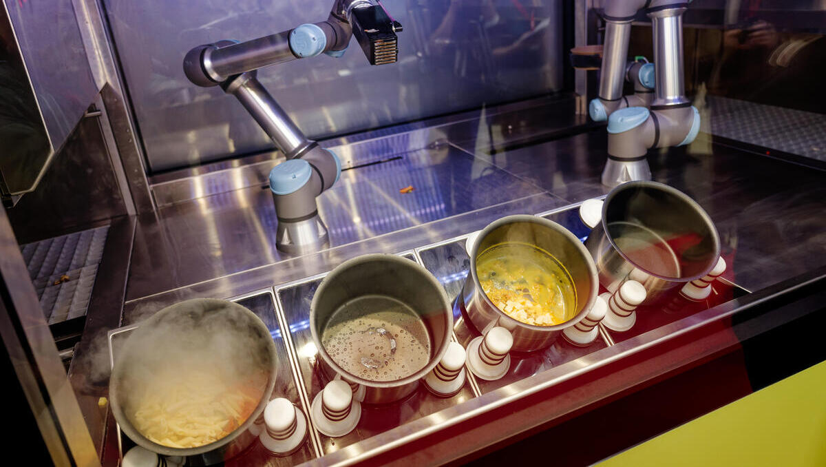 Deutsche Start-ups setzen auf Roboterküchen