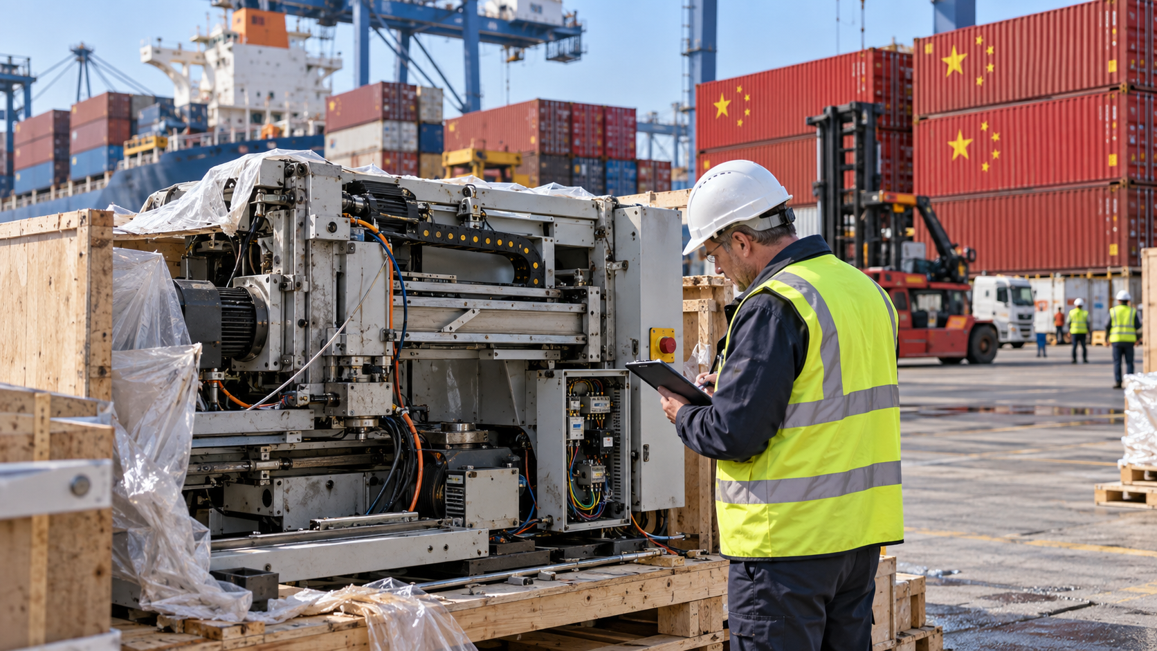 Maschinenbau: VDMA verlangt Importverbote für Risikoprodukte aus China