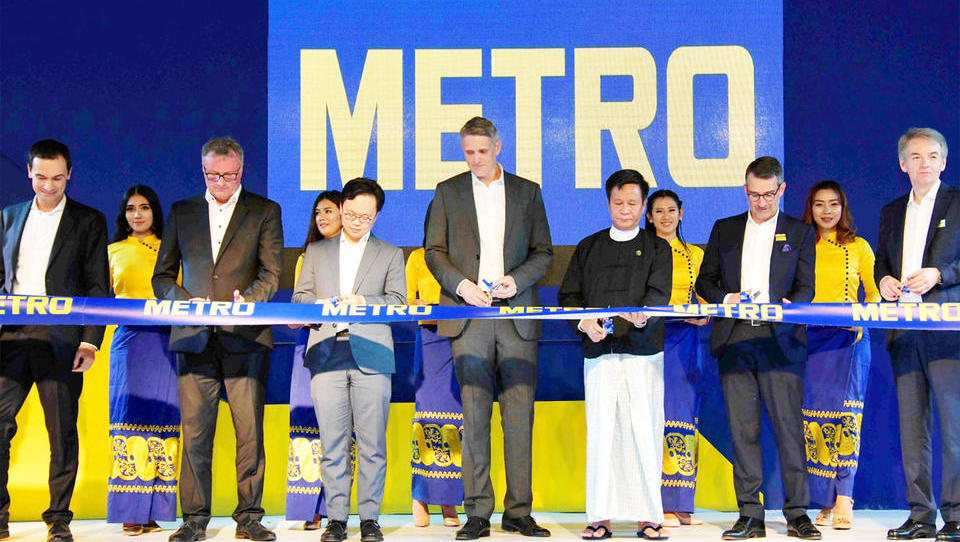 Metro startet Großhandel für Lebensmittel in Myanmar