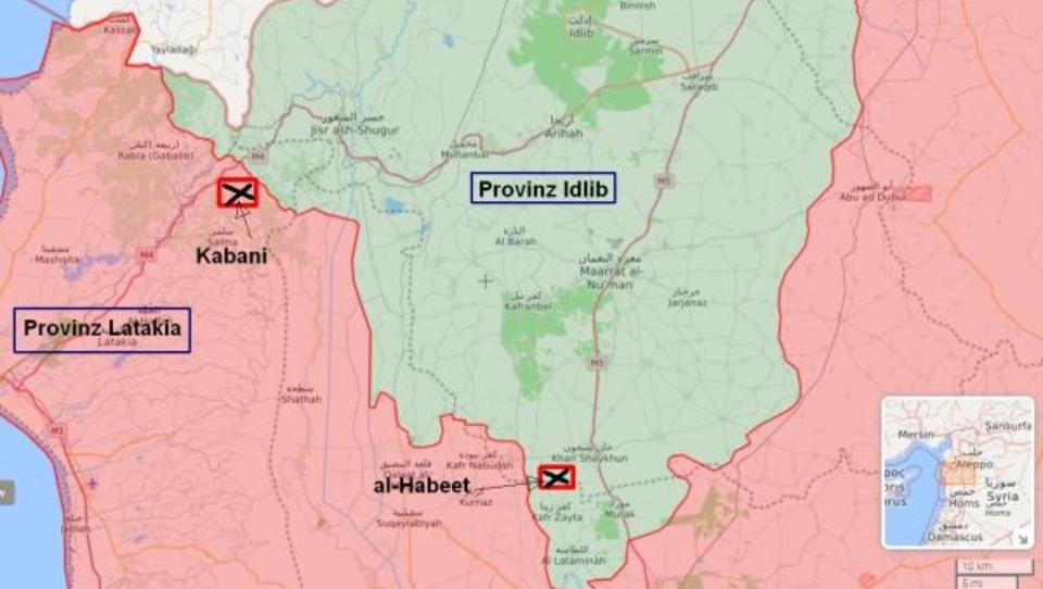 Syrischer Armee gelingen bedeutende Durchbrüche in Latakia und Idlib