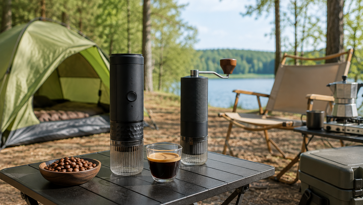 Konsumflaute trifft Camping-Boom: Jetzt mobile Kaffeemaschinen kaufen und bares Geld sparen!