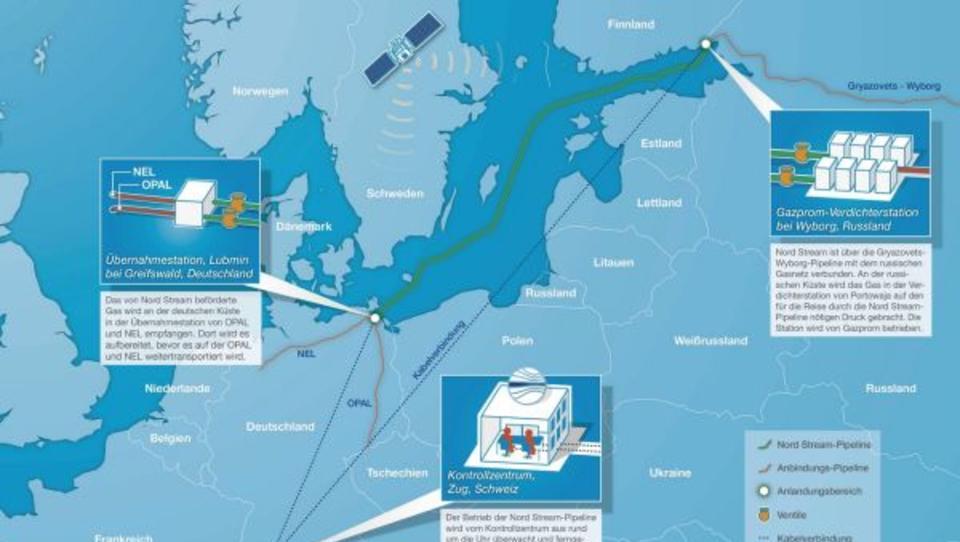 Russland: Neue US-Sanktionen könnten Bau von Nord Stream 2 erschweren