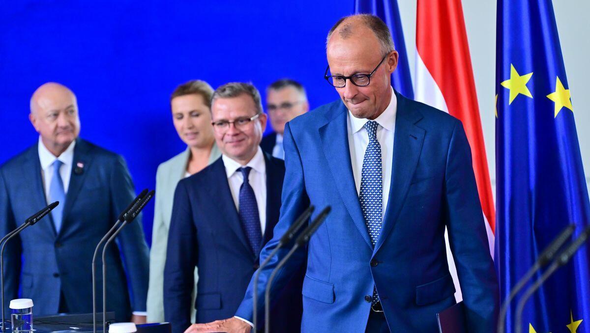 Ukraine-Hilfe: Merz fordert mehr Geld von EU-Partnern