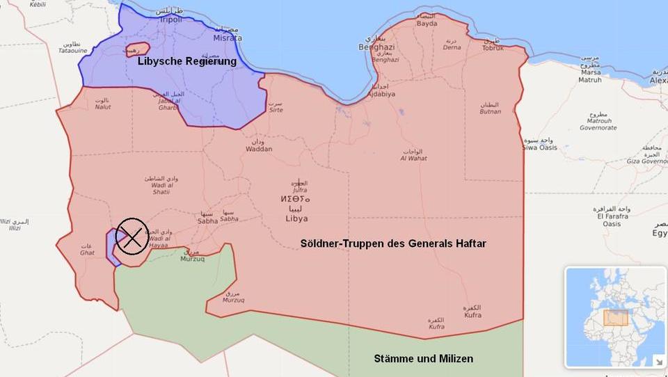 Russische Söldner blockieren wichtiges Ölfeld in Libyen