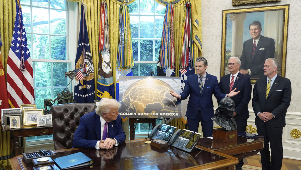 Trumps „Goldener Schild“: USA planen milliardenschweren Raketenschutzschirm