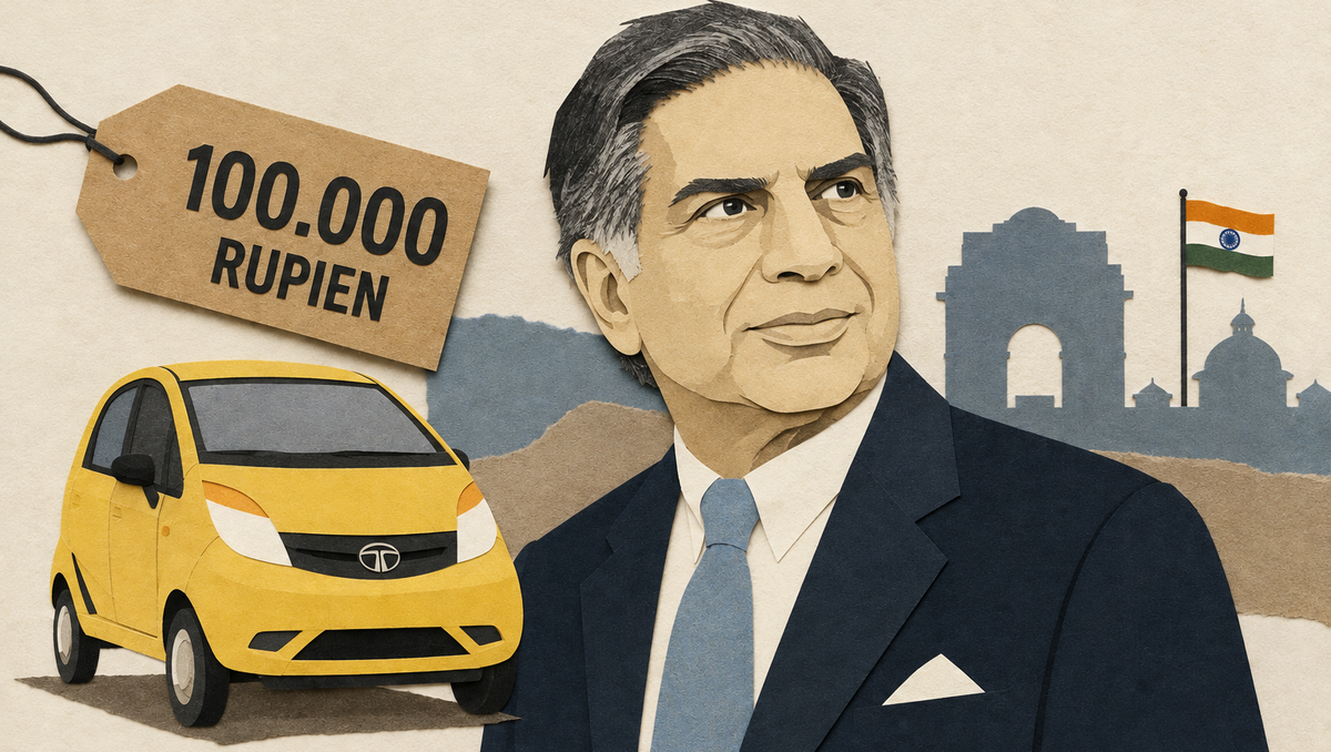 Ratan Tata im Porträt: Das Auto war zu billig, um ein Erfolg zu werden