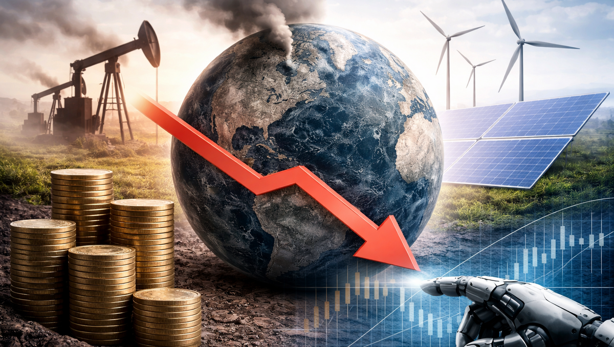 Risiko für die Weltwirtschaft: Wie Energie, KI und Schulden zur globalen Bedrohung werden