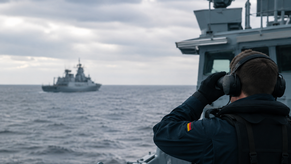 Russische Marine in der Ostsee: Bundeswehr schickt Aufklärer "Oste" in den Einsatz