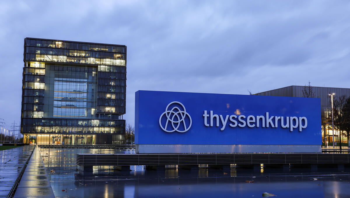 Volatile Thyssenkrupp-Aktie trotzt kurzzeitig dem Gegenwind - MDAX-Wert mit Auf und Ab