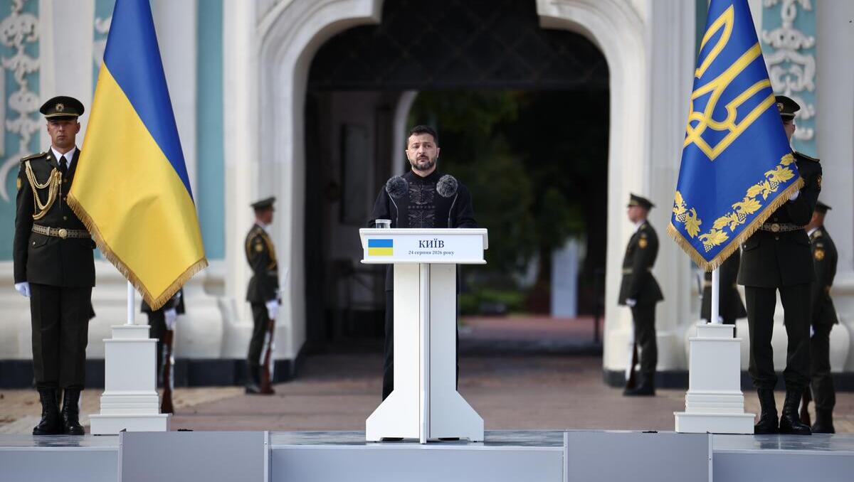 Unabhängigkeitstag der Ukraine: Neue Militärhilfe und scharfe Worte an Putin