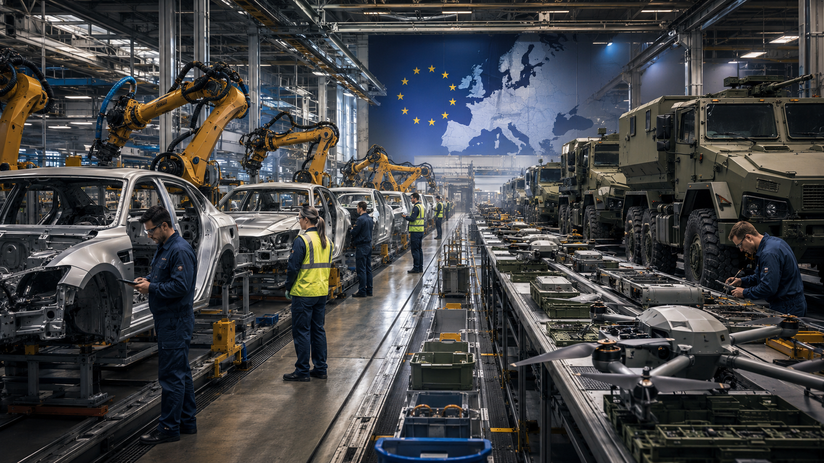 Vom PKW zum Panzer: Europa braucht keine neuen Fabriken für Rüstung