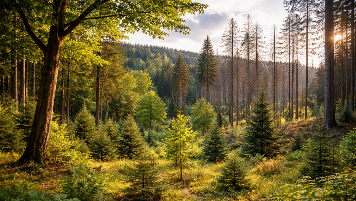 Klimawandel verändert Deutschlands Wälder und die Forstwirtschaft grundlegend