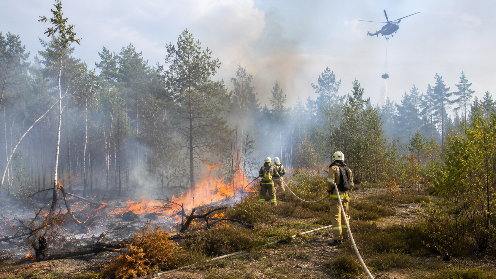 Schlecht vorbereitet bei Waldbränden? Experte sieht Lücken im System