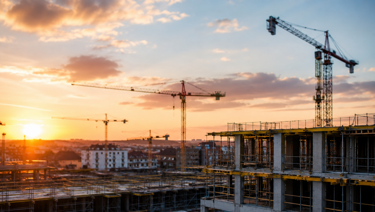 Wohnungsbau in Deutschland: Hoffnung trotz neuer Risiken